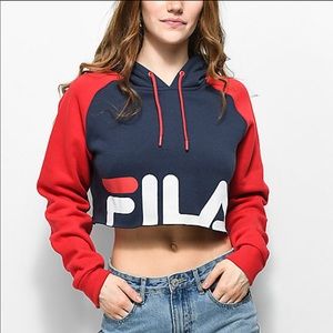 File Crop top Sweater. Only wore once !